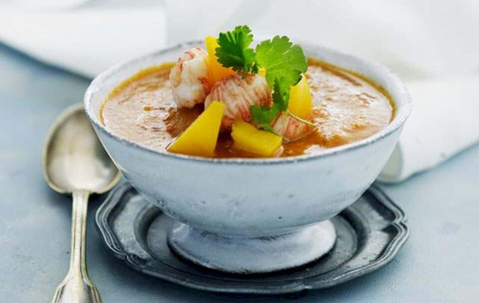 Opskrift på spicy suppe med hummerhaler