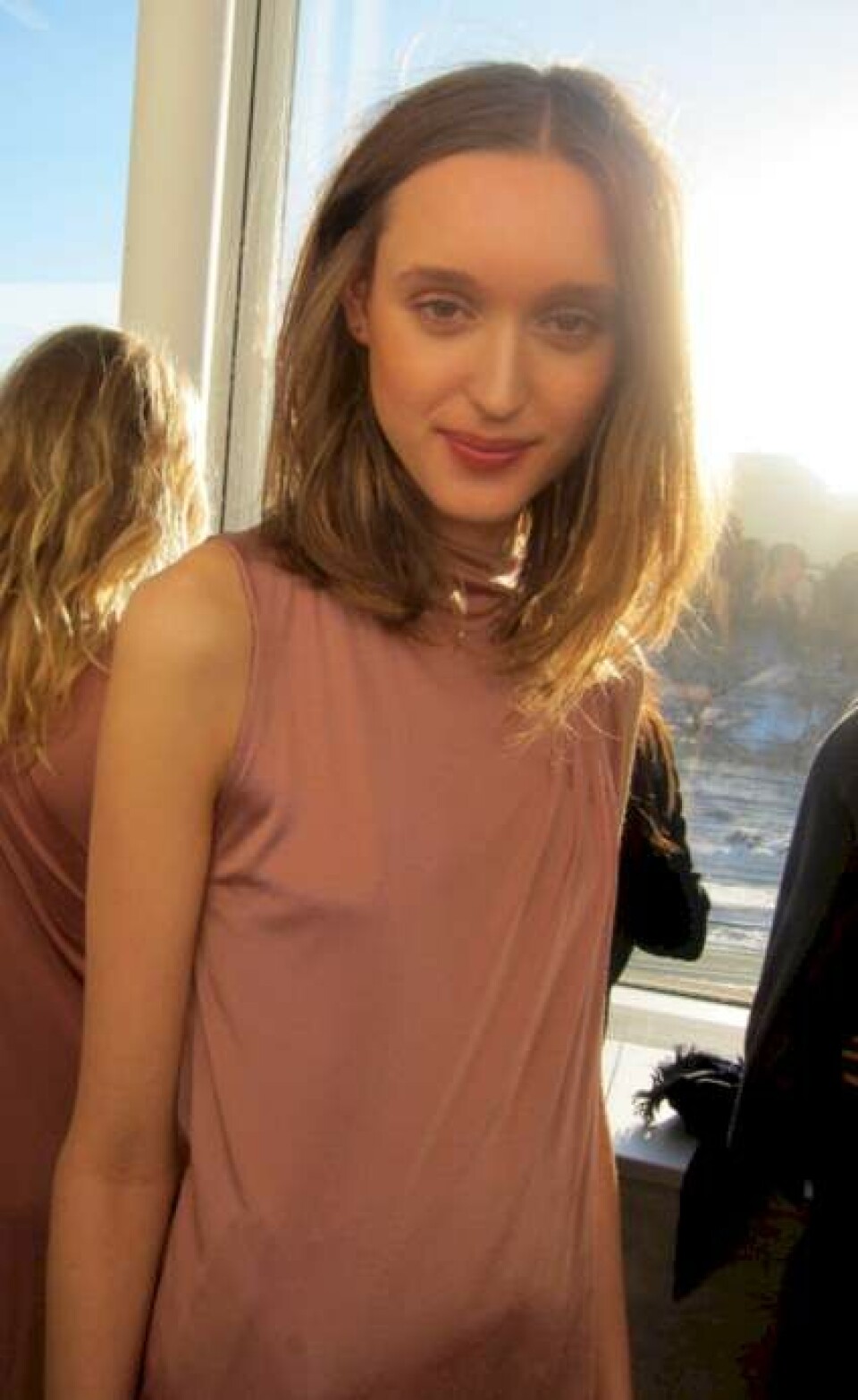 Backstage til Filippa K-modeshow.