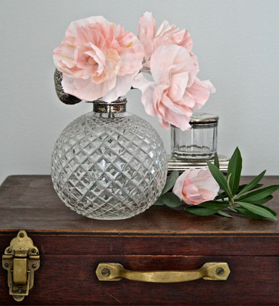 Blomster i crepepapir