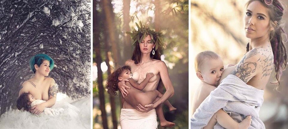 Fantastiske fotos: En smuk hyldest ammende kvinder