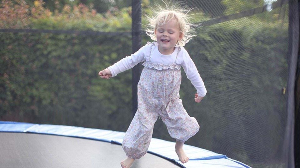 Trampolin for børn