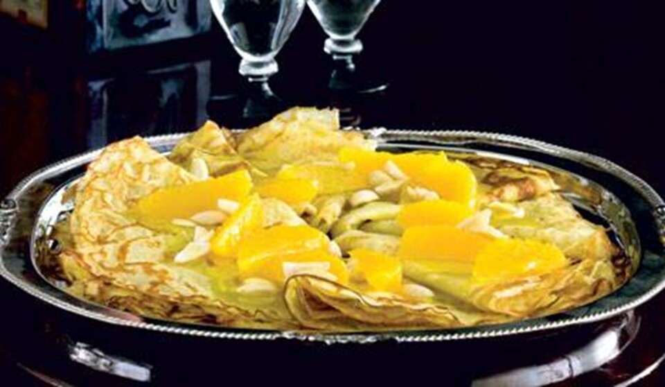 Crêpes suzette