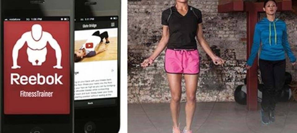 Kom i form sammen med din telefon og Reebok