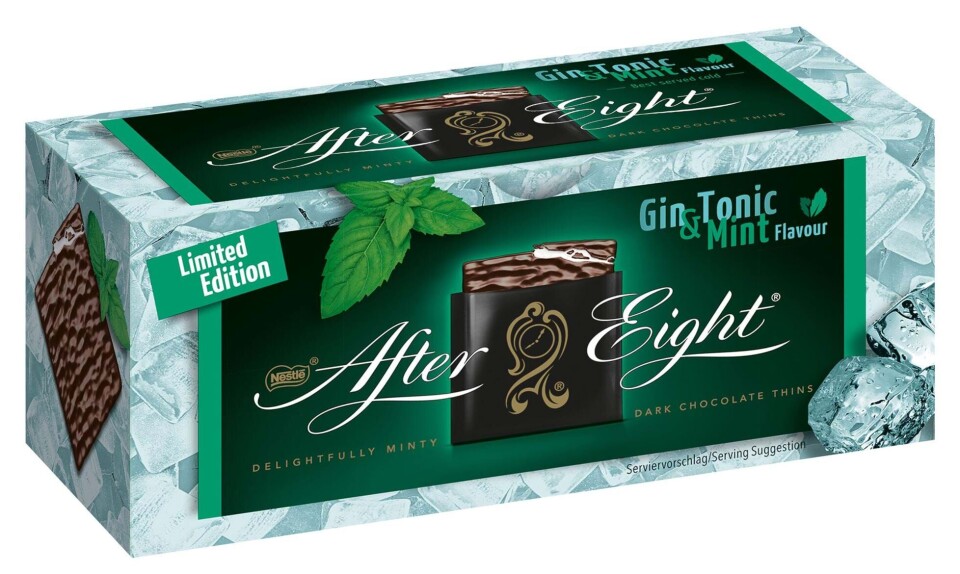 After Eight med gin & tonic