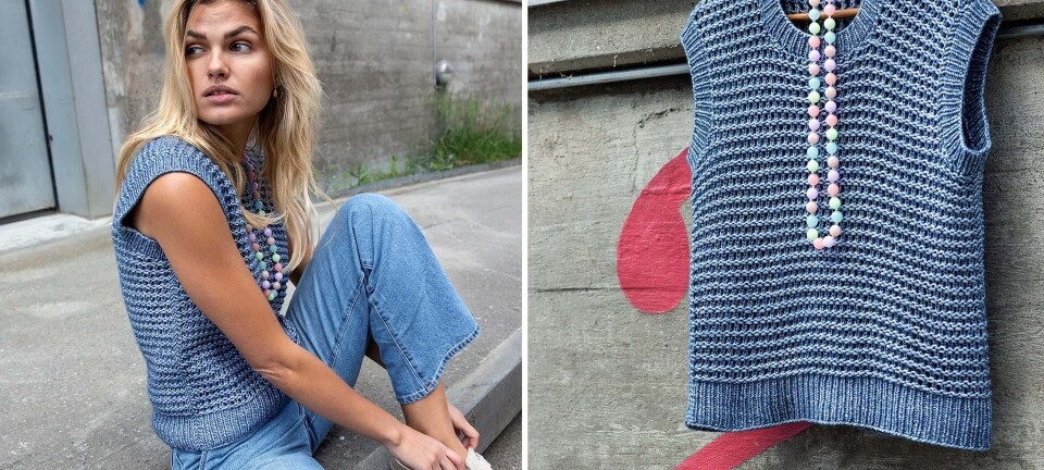 Strik selv: Klassisk vest