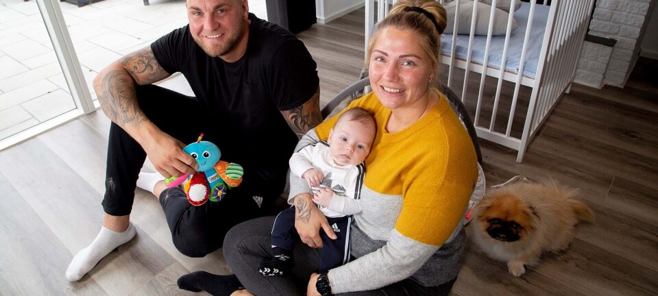 'Det føles rart': Mark og Schannie har sikret deres søn bedst muligt økonomisk