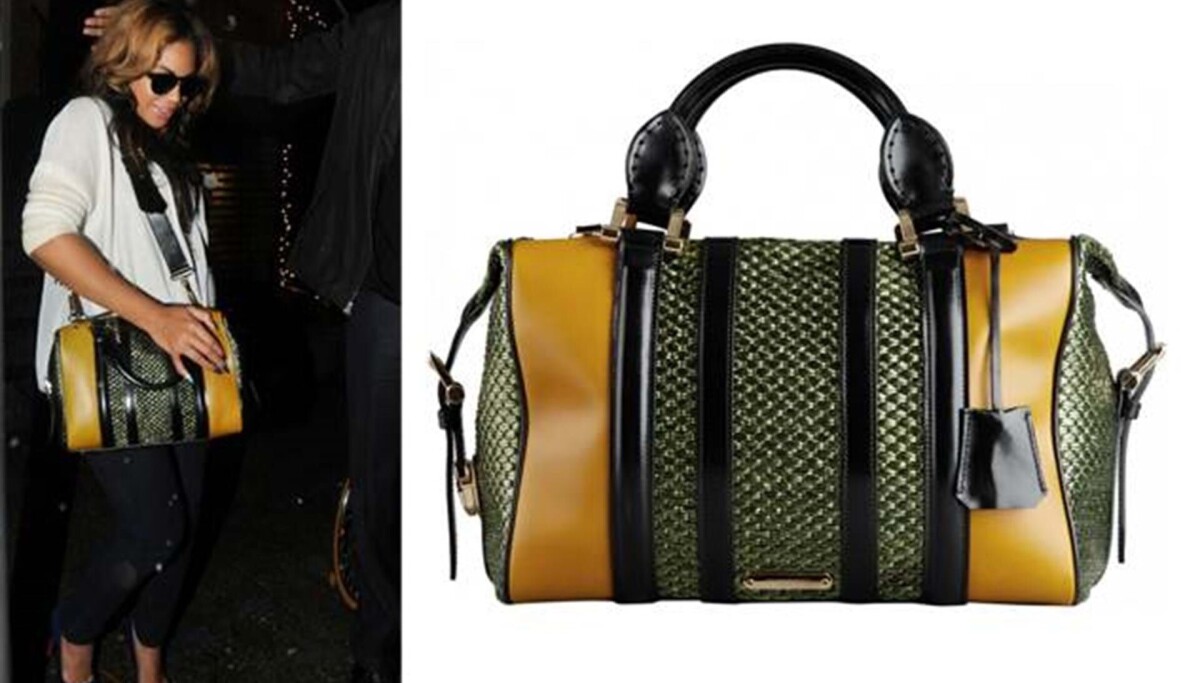 Beyoncé spottet med Burberry taske - Eurowoman