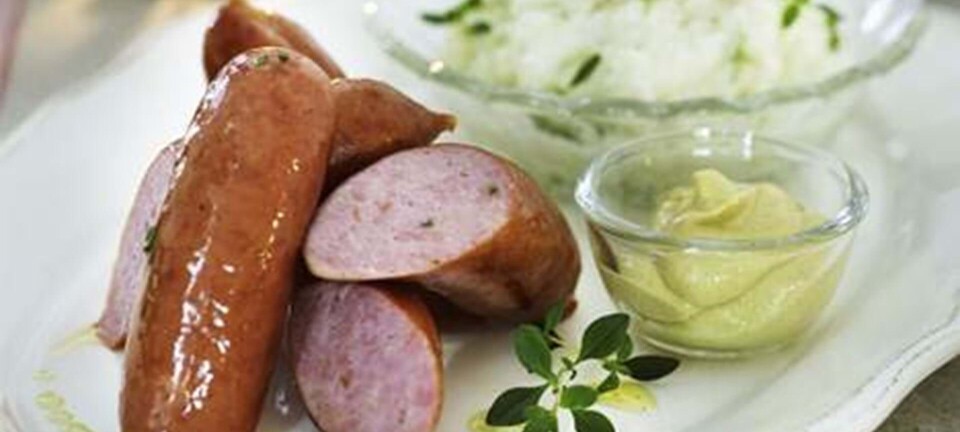 Kålpølser med gammeldags hvidkål