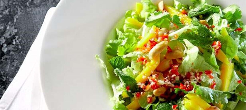 Sprød eksotisk salat
