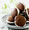 Whoopies med honning