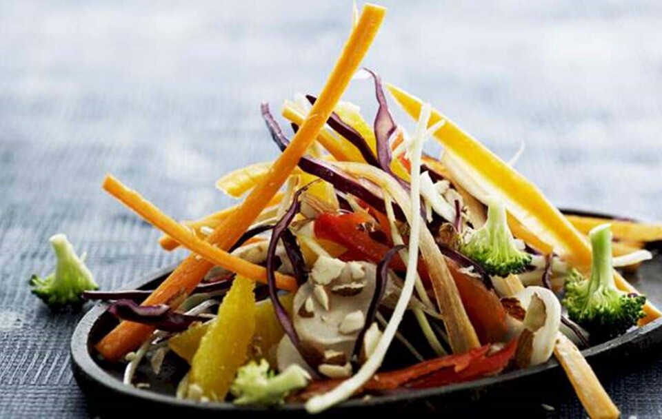 Opskrift på smuk salat i 7 farver