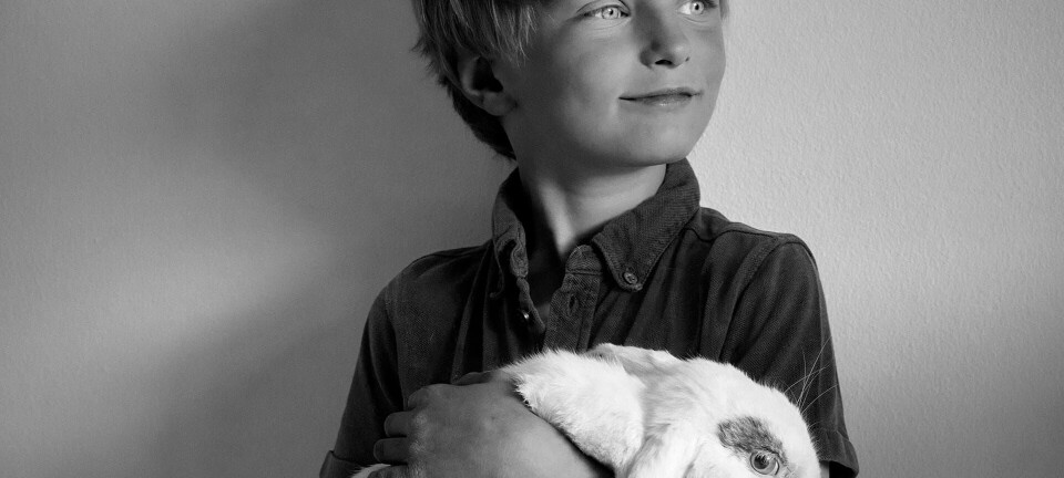 Kan man spille Uno med sin kanin? Sagtens, mener 7-årige Lysander