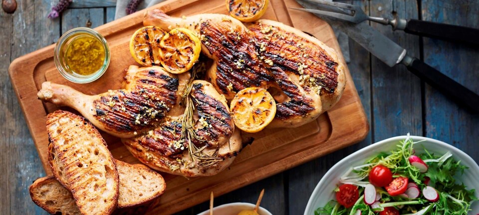 Kylling med citron og rosmarin