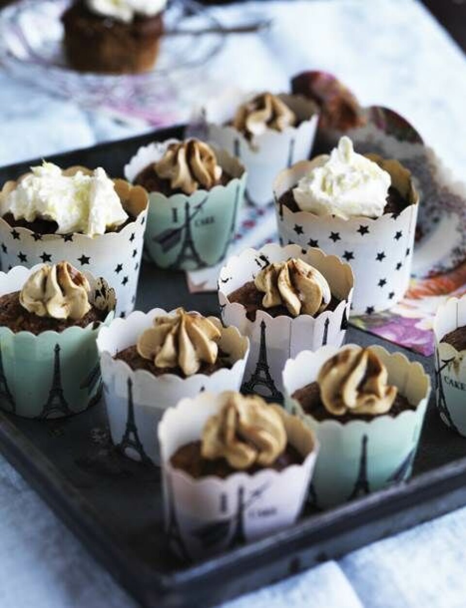 2 slags muffins uden mel