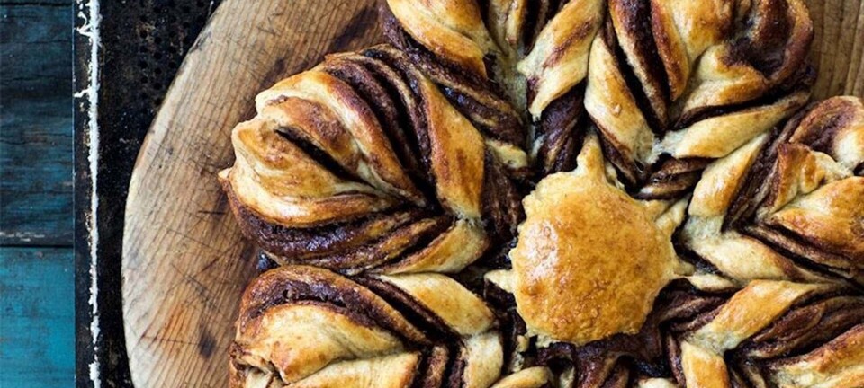 Stjernebrød med nutella