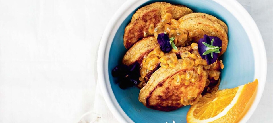 Mandel-banan-pandekager