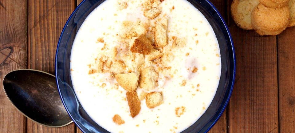 Klassisk koldskål med tykmælk