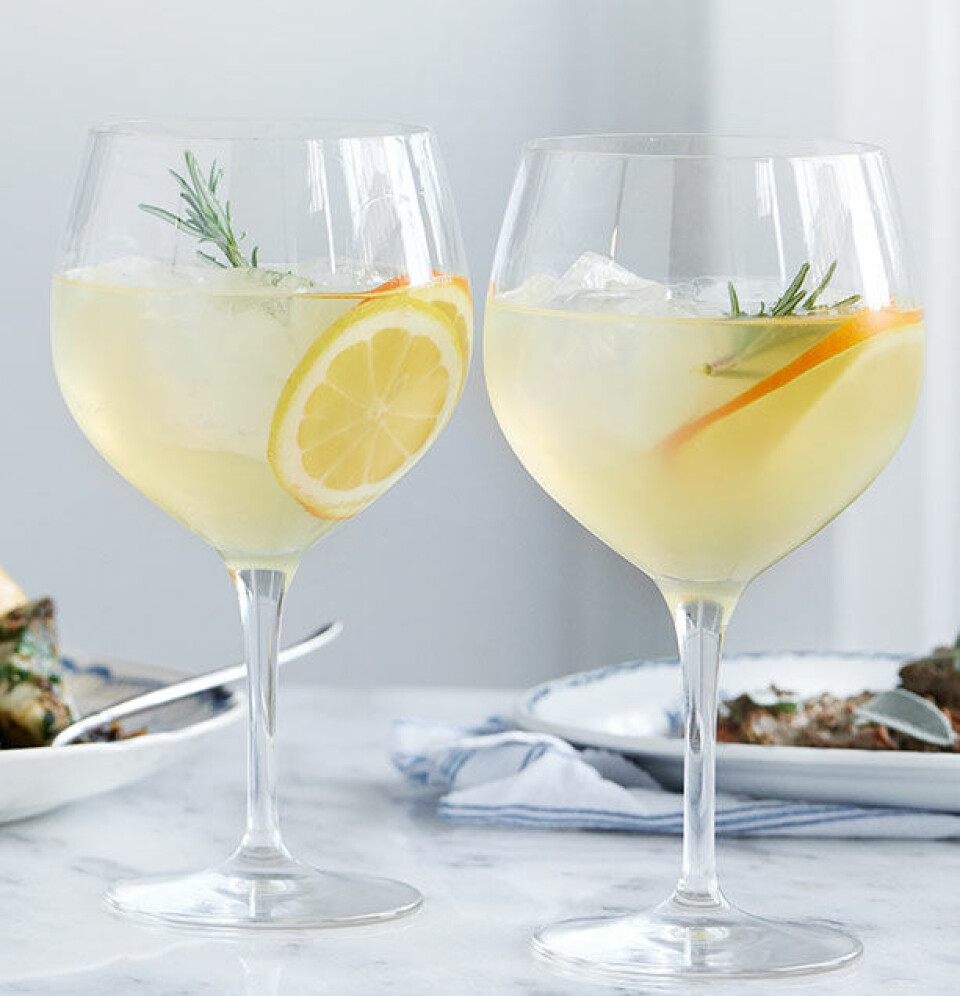 Skøn & boblende spritz med Limoncello