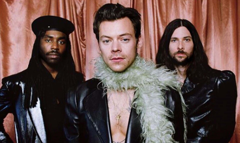 Harry Styles ved Grammy-uddelingen