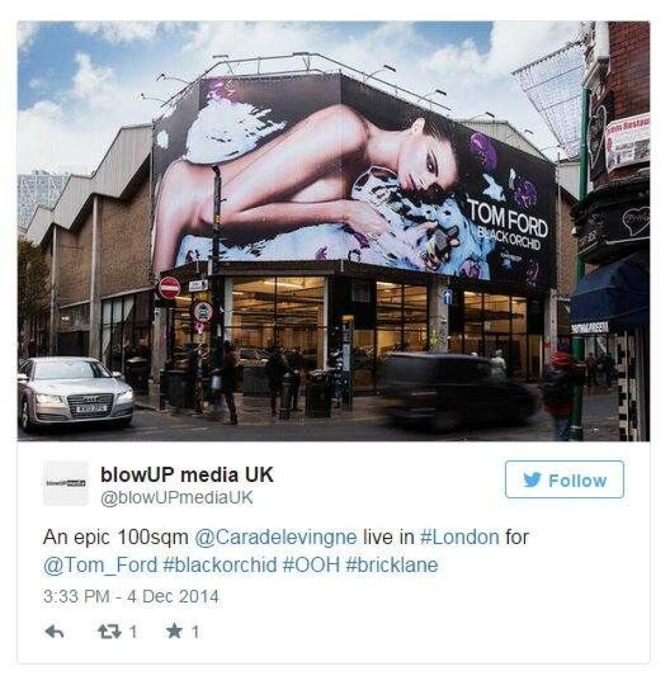 Denne reklame er ikke seksuel og ikke nedgørende