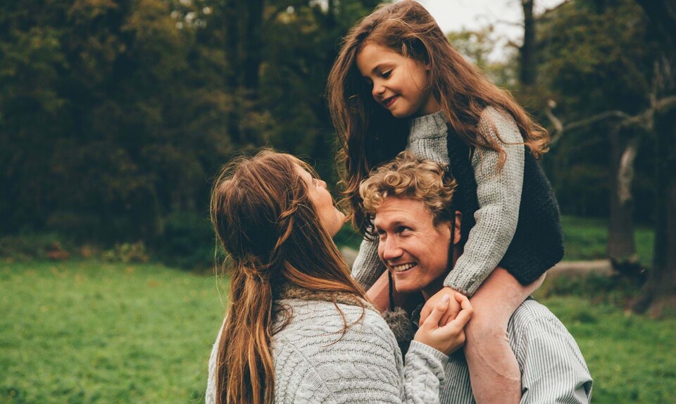 Sammenbragt familie