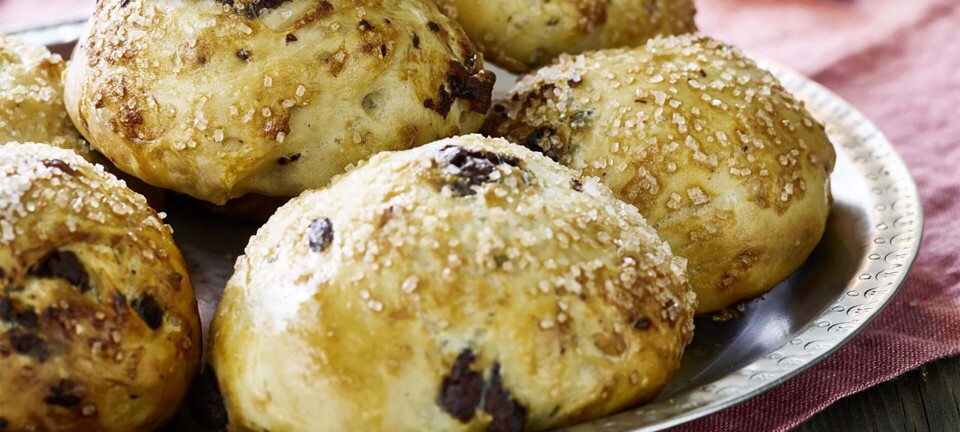 Supernemme søde koldhævede boller