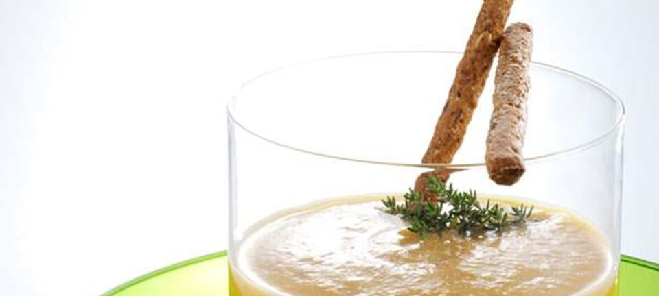 Suppe af to slags kartofler