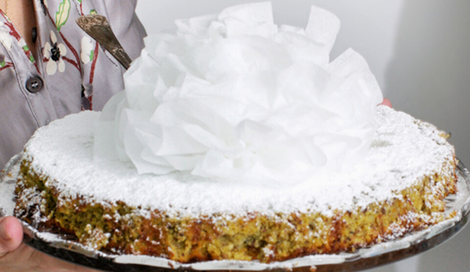 Opskrift på Mai Knauers nøddekage