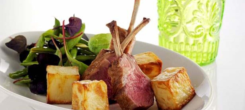 Forrygende lammekrone