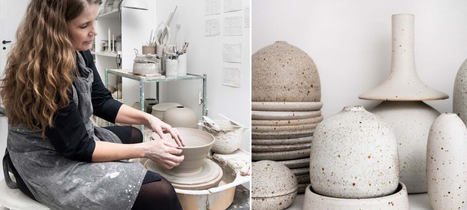Fra første dag på keramikkurset var hun tryllebundet. I dag er keramikken hendes levevej