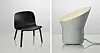 Let lounger og lampe fra Muuto