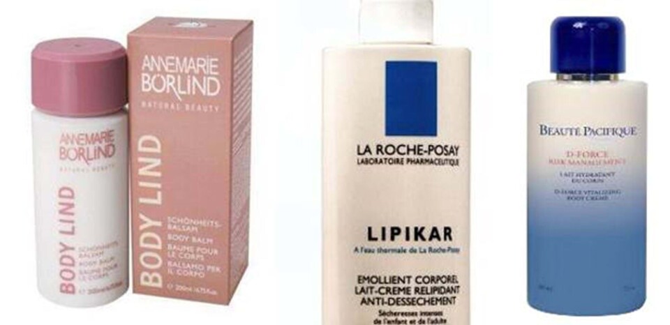 Test: 3 plejende cremer til kroppen
