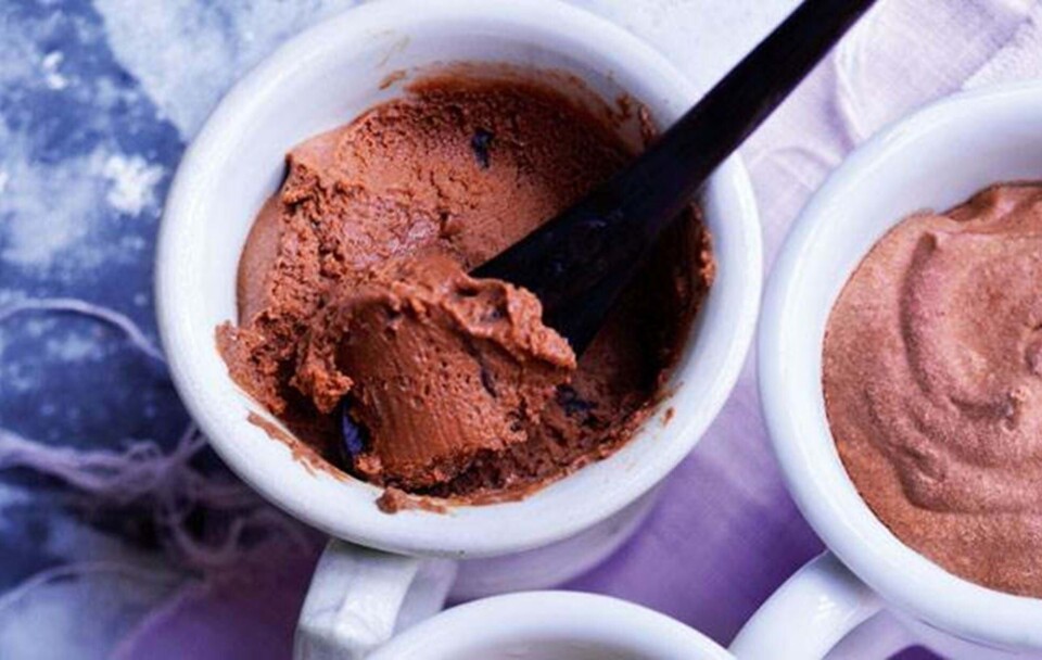 Uimodståelig chokolade semifreddo
