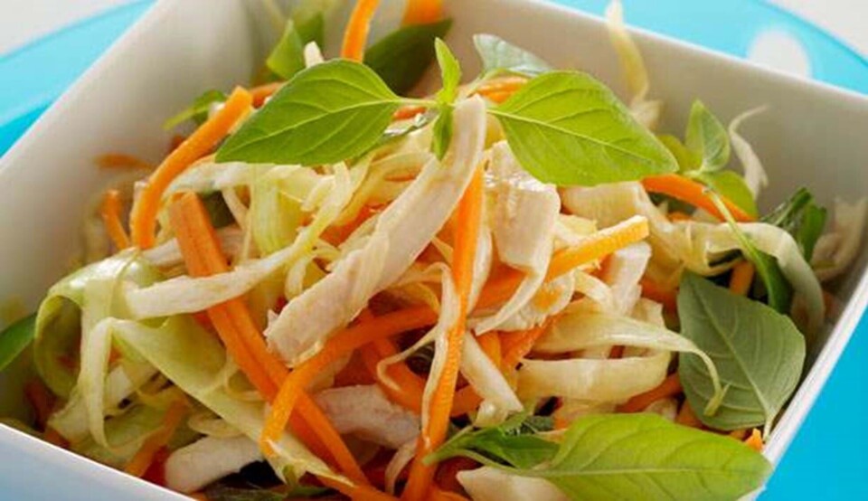 Opskrift på vietnamesisk kyllingesalat