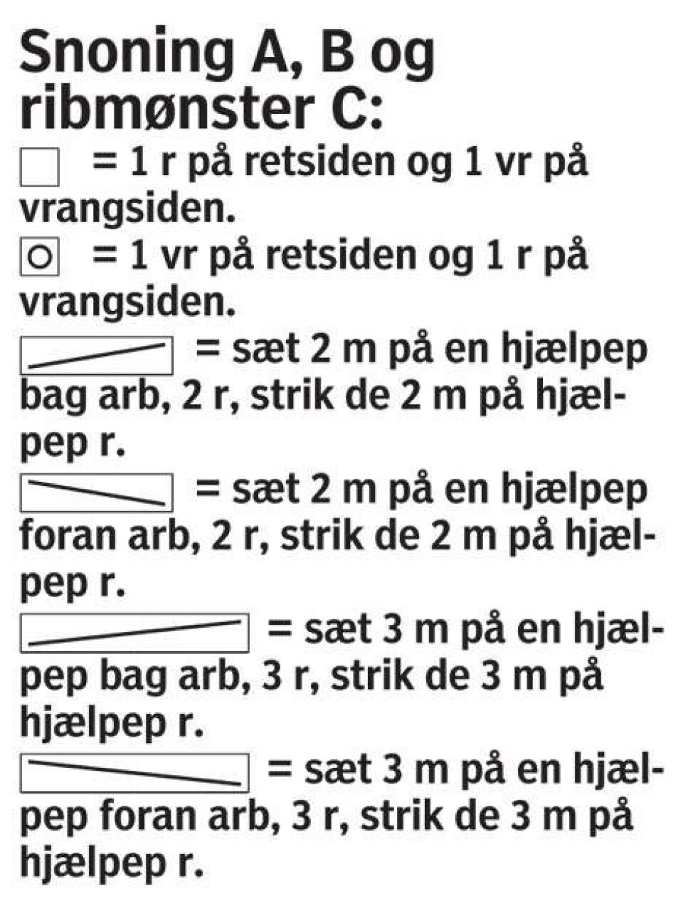 Bolero trøje med snoninger