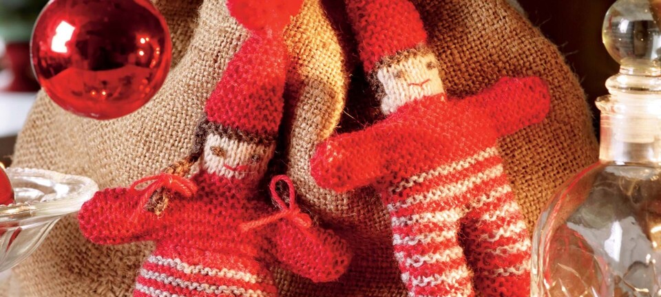 Små strikkede nisser