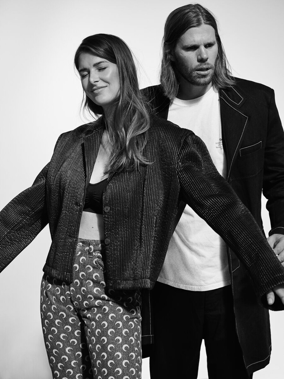 Mikkel Hansen og Stephanie Gundelach