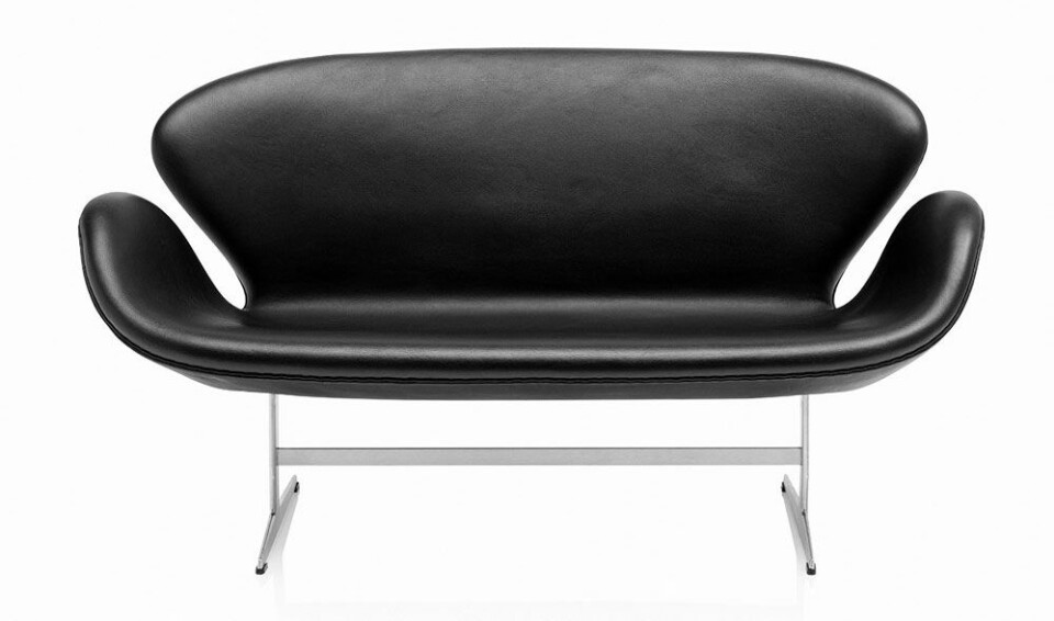Svanesofa af Arne Jacobsen