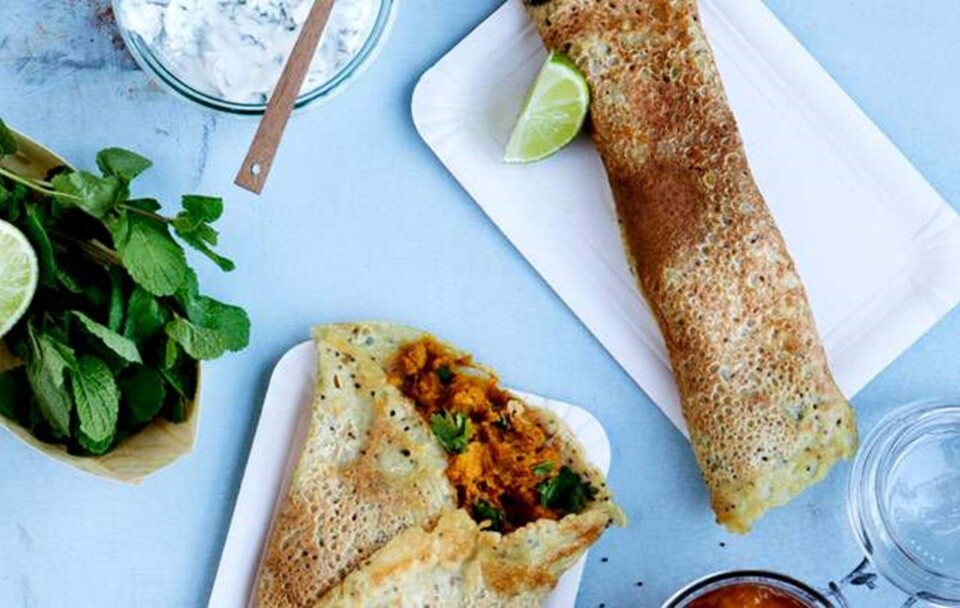 Dosa - indiske madpandekager