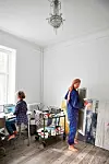Smuk højloftet lejlighed: Europa i København
