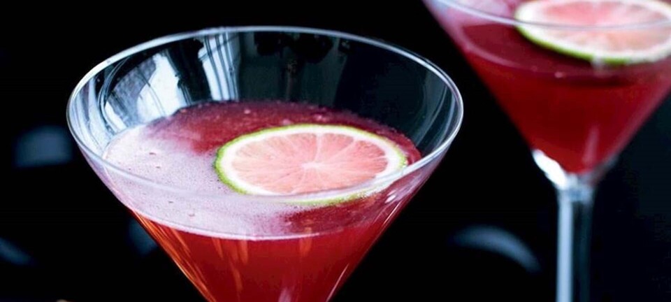 Nytårsbobler med granatæble og lime