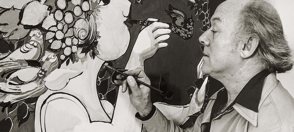 'Wiinblad blev bestemt ikke set som en kommende stjerne i dansk kunst, da han gik på Kunstakademiet'