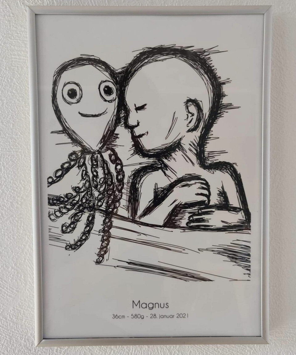 Stregtegning af Magnus