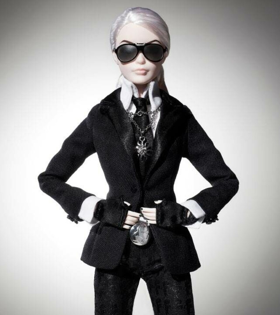 Karl Lagerfelds Barbie lanceret og udsolgt