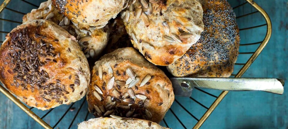 Geniale grovboller: Grove æblestykker