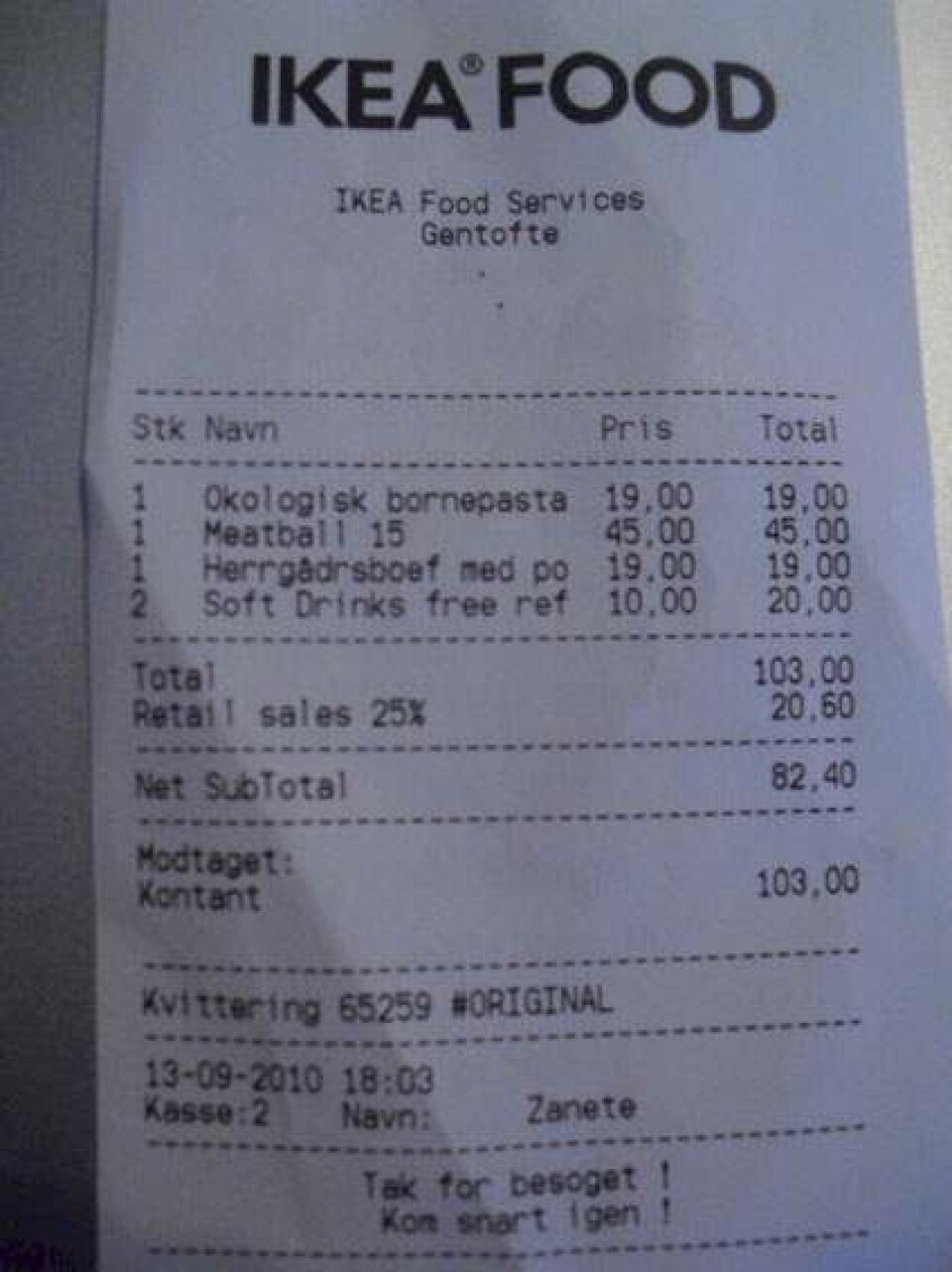 Anmeldelse: Familiemad i IKEA
