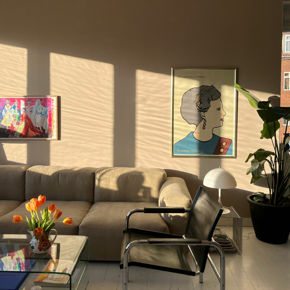 Lise holder meget af stolen fra IKEA, som er designet af Tord Bjorklund.