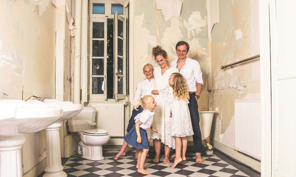 Cornelia og Oliver Nørregaard og famile