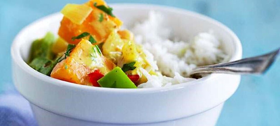 Græskar-karry med kokosmælk