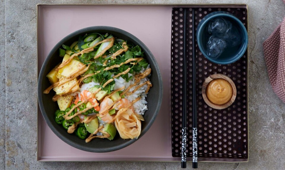 poke bowl opskrift